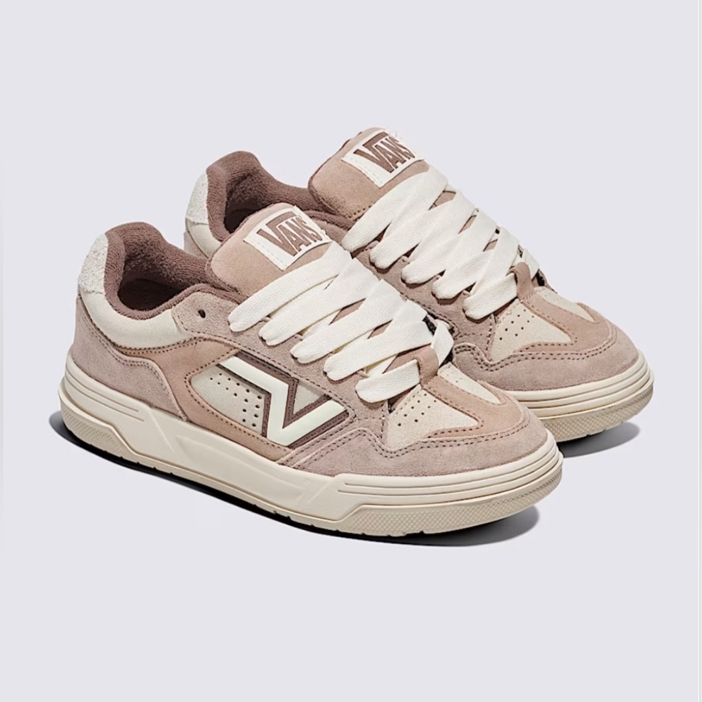 Vans Upland Sneakers, Womens 9.5, Deep Taupe Brown